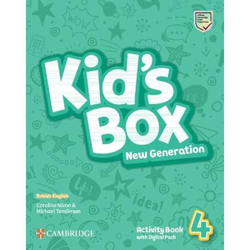 Kids Box New Generation Level 4 Activity Book with Digital Pack British English