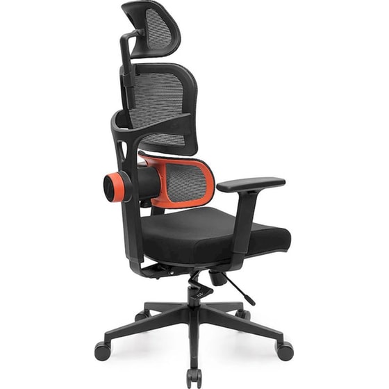 Καρέκλα Γραφείου/Gaming Eureka Ergonomic ERK-OC12-B από Ύφασμα Mesh - Μαύρη image 3