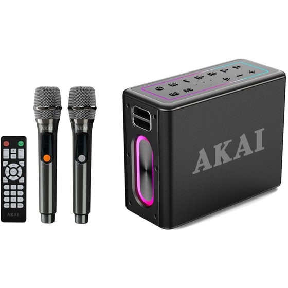 Party Speaker Akai ABTSW-120 80 W - Μαύρο image 0
