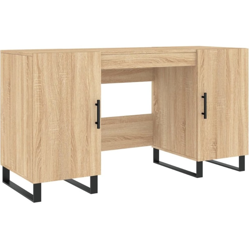 Γραφείο VidaXL από Επεξεργασμένο Ξύλο 140x50x75 cm - Sonoma Δρυς