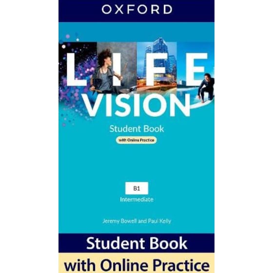 Life Vision: Intermediate: Student Book with Online Practice: Print Student Book and 2 years' access to Student Resources (B1-B2) image 0