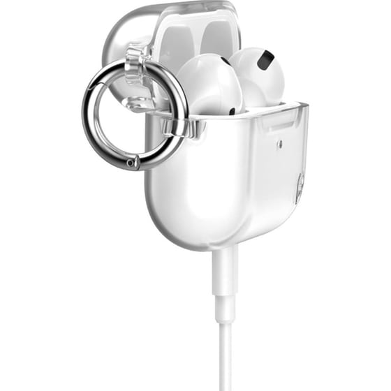 Θήκη Ακουστικών Speck Presidio για Apple AirPods 1st Gen/2nd Gen - Clear/Bright Silver image 1