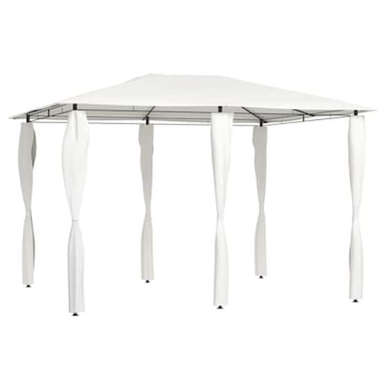 Κιόσκι Vidaxl Ατσάλινο με Καλλύματα 3x4cm - Ανθρακί image 1