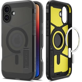Θήκη Apple Iphone 16 - Spigen Tough Armor Ai Magfit Ανθεκτική Με Magsafe - Frost Black (acs08515)
