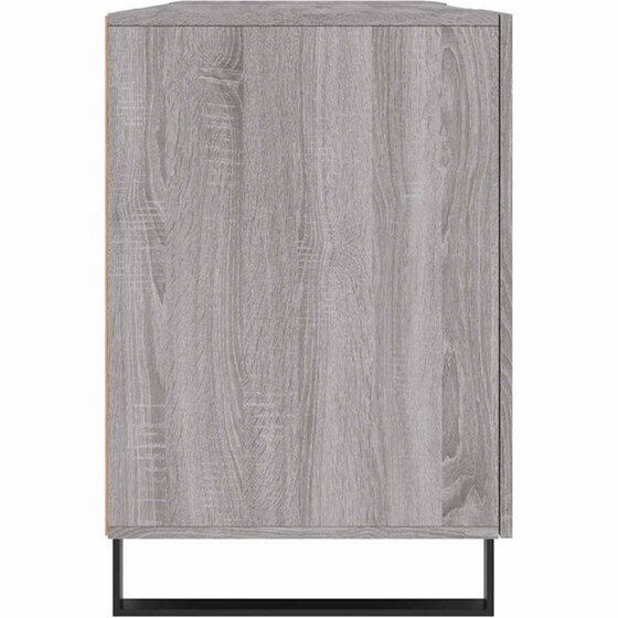 Γραφείο VidaXL από Επεξεργασμένο Ξύλο 140x50x75 cm - Γκρι Sonoma image 4