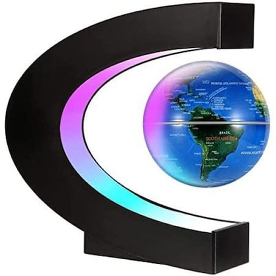 Magnetic Levitation Floating Globe 3 Inches Led image 0