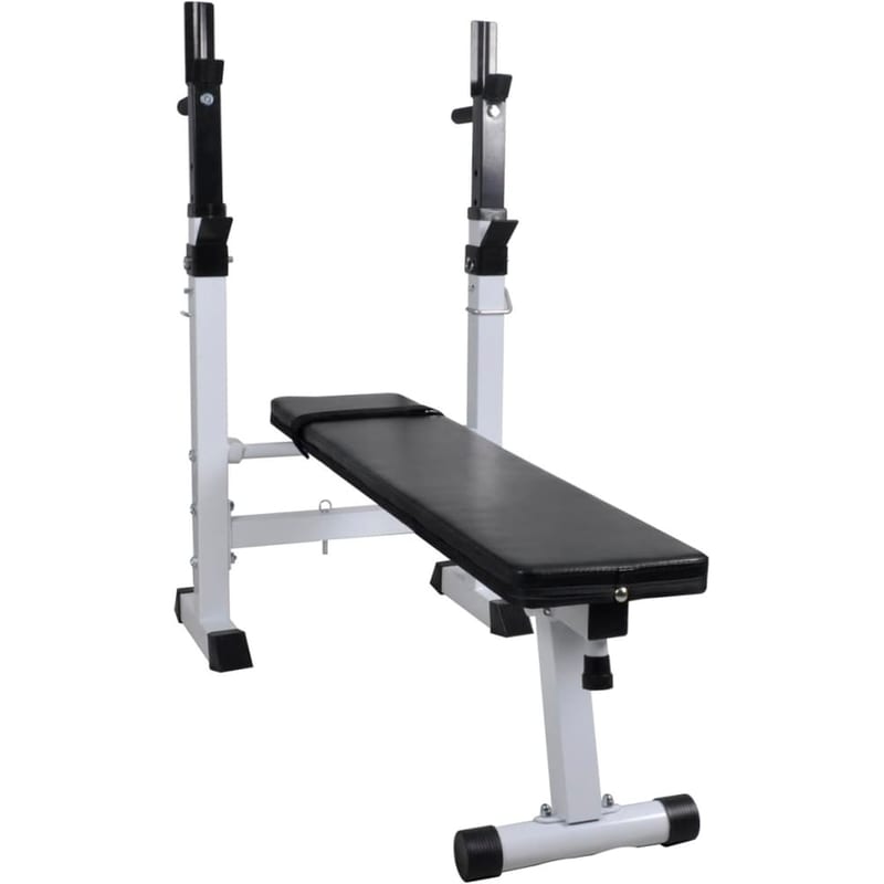 VIDAXL Οριζόντιος Πάγκος Γυμναστικής VidaXL 120x50cm - Μαύρος