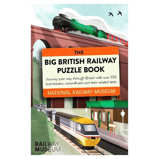 The Big British Railway Puzzle Book image 0