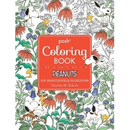 Posh Adult Coloring Book: Peanuts for Inspiration & Relaxation
