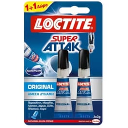 Κόλλα Loctite Στιγμής Ρευστή 3Gr 1+1
