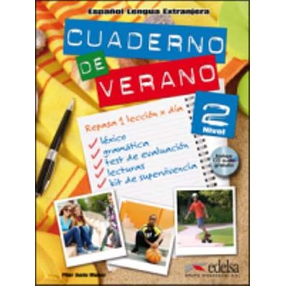 Cuaderno De Verano 2 - Libro + CD Nivel 2 (A2) image 0