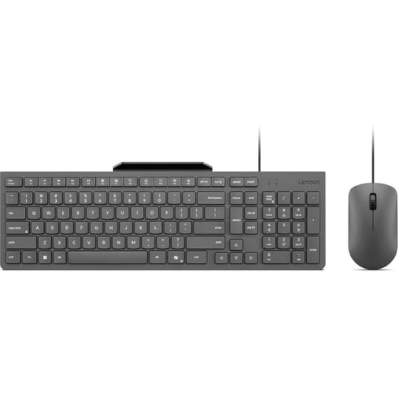 Lenovo 310 Ενσύρματο Σετ Πληκτρολόγιο - Ποντίκι - Luna Grey (GR) image 2
