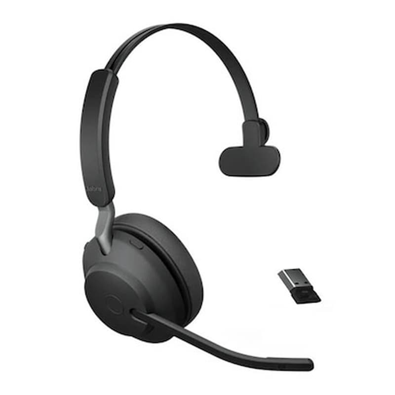 Headset Jabra Evolve2 65 Ms Mono, Inkl. Link 380a