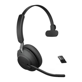Headset Jabra Evolve2 65 Ms Mono, Inkl. Link 380a