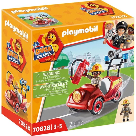 PLAYMOBIL® Duck on Call Mini car Πυροσβεστικής (70828) image 0