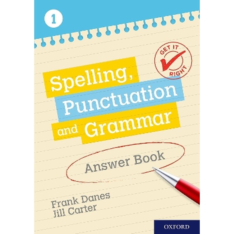 Get It Right: KS3; 11-14: Spelling, Punctuation and Grammar Answer Book 1