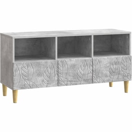 Έπιπλο Τηλεόρασης VidaXL 102x34.5x50 cm - Γκρι Σκυροδέματος