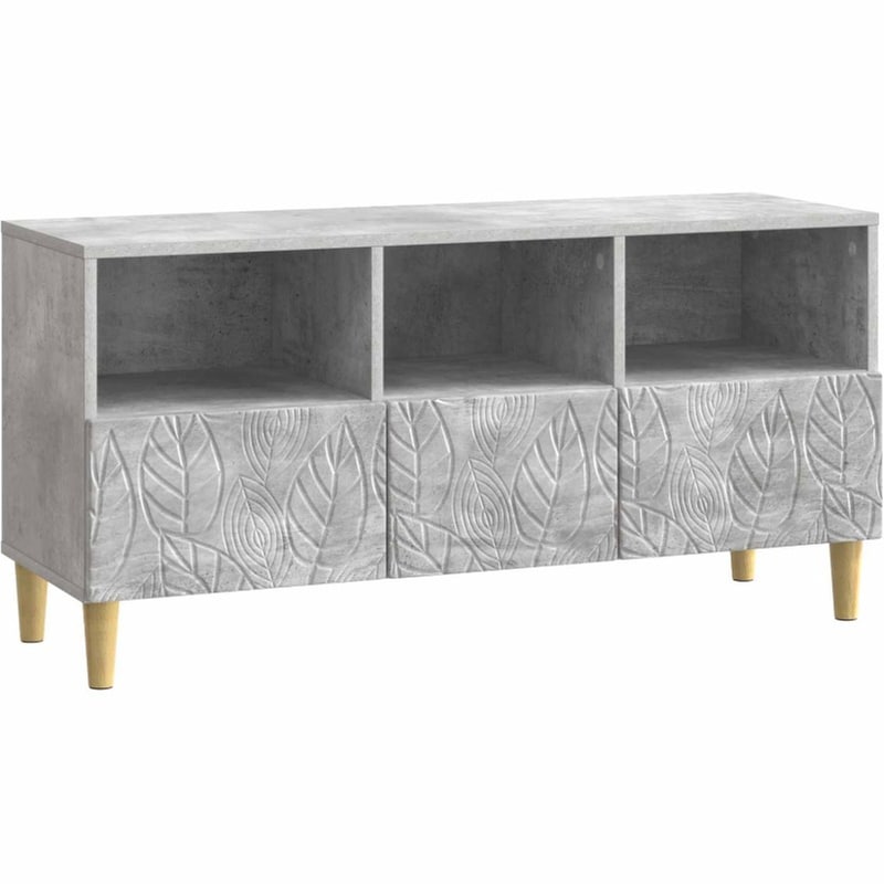 Έπιπλο Τηλεόρασης VidaXL 102x34.5x50 cm - Γκρι Σκυροδέματος