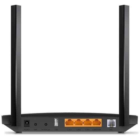 TP-Link VR400 DSL Modem & Router Wi-Fi 5 Dual Band (2.4 & 5GHz) με υποδοχή Ethernet, DSL, USB 2.0 image 1