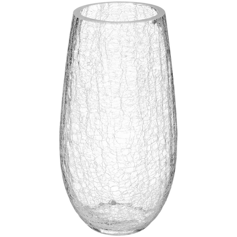 Διακοσμητικό Βάζο Spitishop Γυάλινο 14x26.5cm - Διάφανο