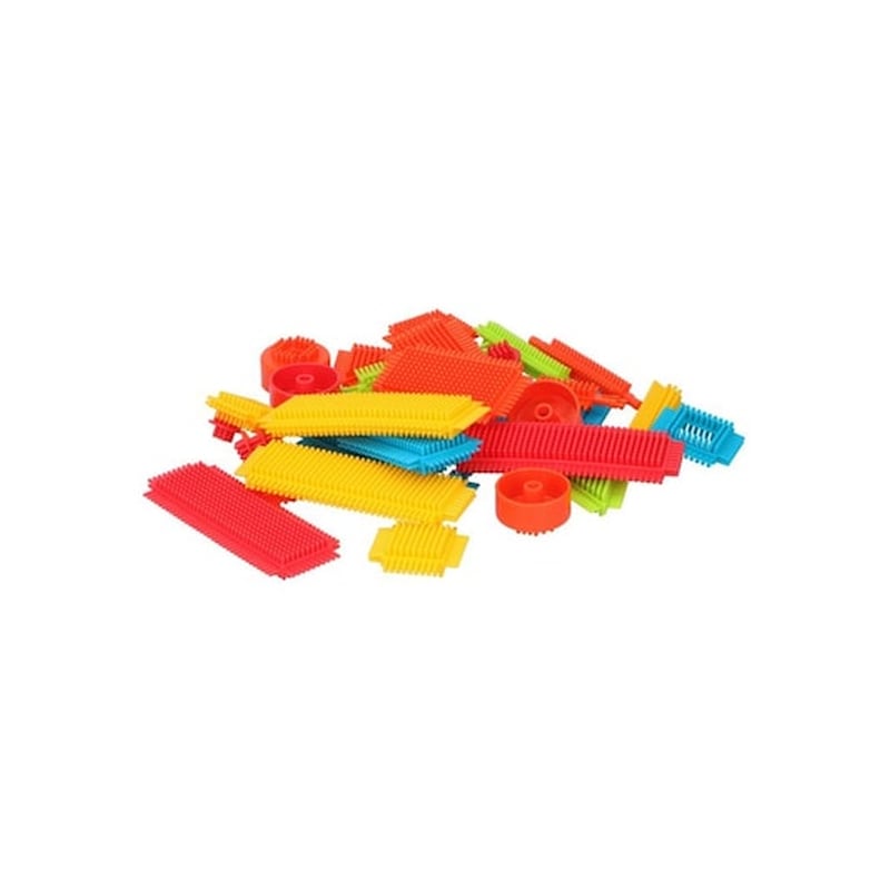 Σετ Τουβλάκια Σφηνώματα Για Κατασκευές 36 Τεμαχίων Σε Διάφορα Χρώματα, Eddy Toys Hedgehog