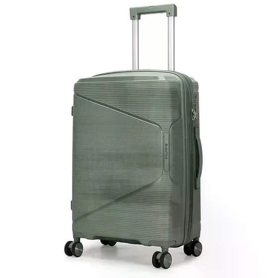 Βαλίτσα&nbsp;Μεσαία&nbsp;Amber&nbsp;Λαδί&nbsp;65cm image 1