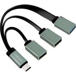 LogiLink UA0315 USB Hub 3-Port USB 3.1 συμβατό με USB-C
