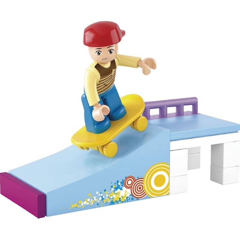 Sluban Τουβλάκια Girls Dream, Skate Ramp M38-b0512, 23τμχ