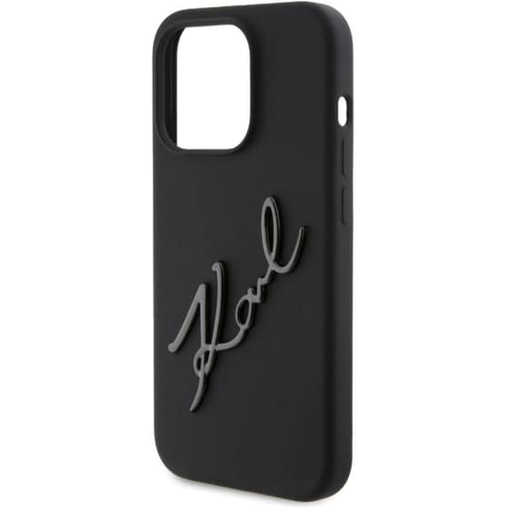 Θήκη Apple iphone 15 Pro - Karl Lagerfeld Karl Script Logo - Μαύρο image 5
