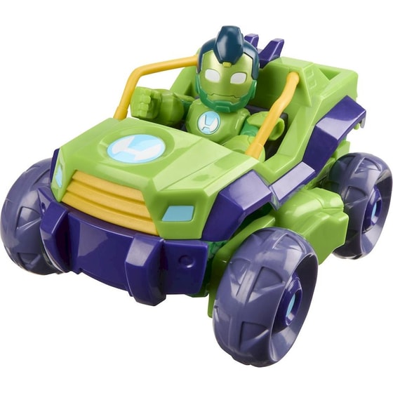 Hasbro Φιγούρα Marvel Iron Man & his Awesome Friends 2 σε 1 - 1 Τμχ Τυχαία Επιλογή Σχεδίου (G12585) image 7