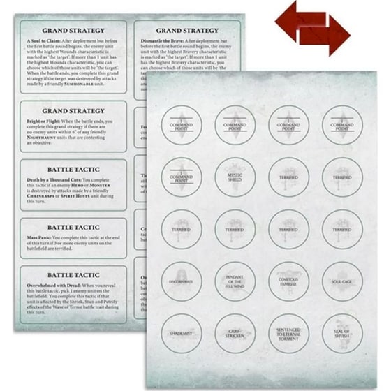 Warhammer Age Of Sigmar - Warscroll Cards: Nighthaunt (Games Workshop) image 1