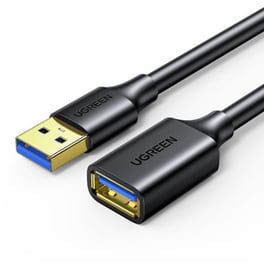 Ugreen USB 30 Cable USB-A Male - USB-A Female 05m (30125) - Μαύρο