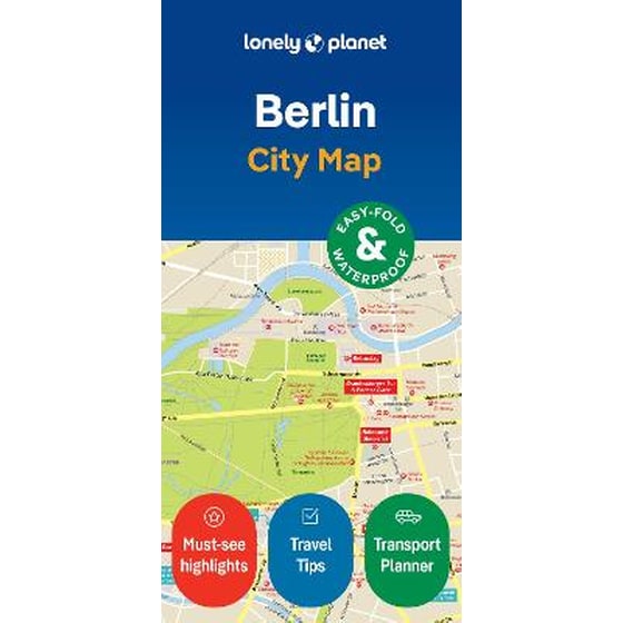 Lonely Planet Berlin City Map image 0