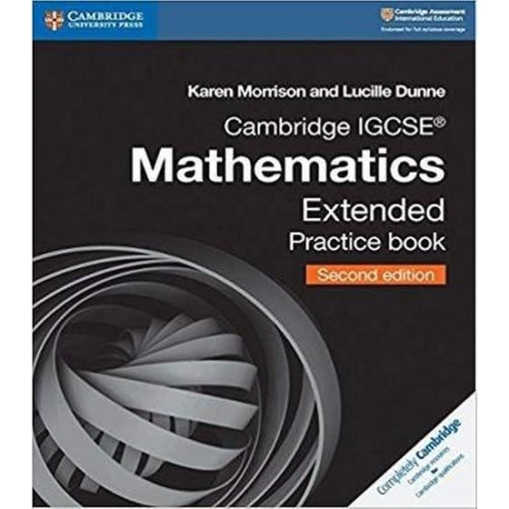 Cambridge IGCSE (TM) Mathematics Extended Practice Book image 0