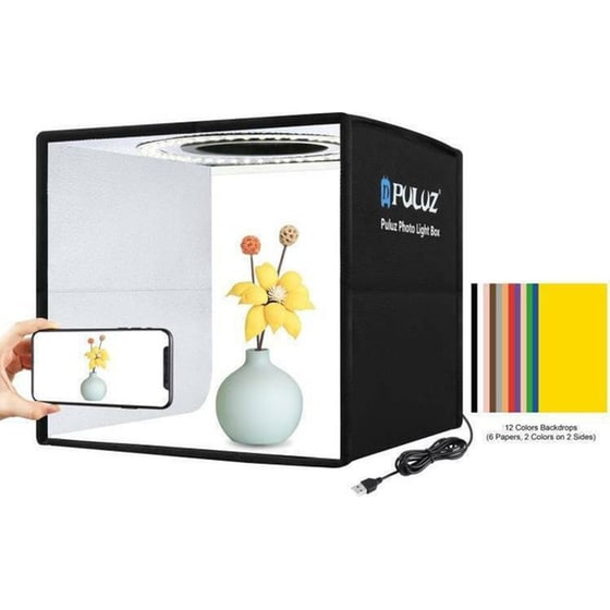 Photo Box Mini Puluz Pu5025 LED - Πολύχρωμο image 0