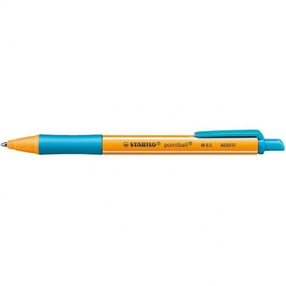 Στυλό Διαρκείας Stabilo Pointball 6030/51 Turquoise image 2