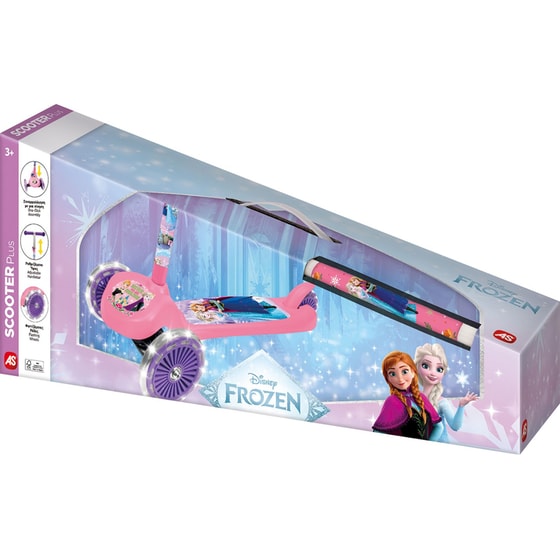 Παιχνιδολαμπάδα Παιδικό Πατίνι Τρίτροχο AS Scooter Plus Frozen με Φωτιζόμενες Ρόδες image 5