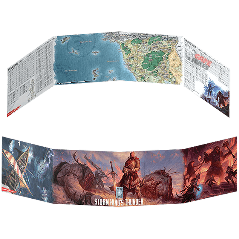 Dungeons And Dragons: Storm Kings Thunder – Dm Screen