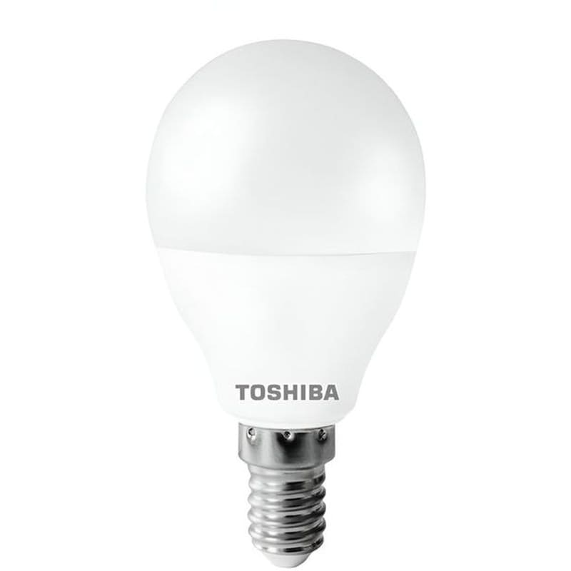 TOSHIBA Λάμπα LED Toshiba G45 E14 7W 4000K - Φυσικό Λευκό