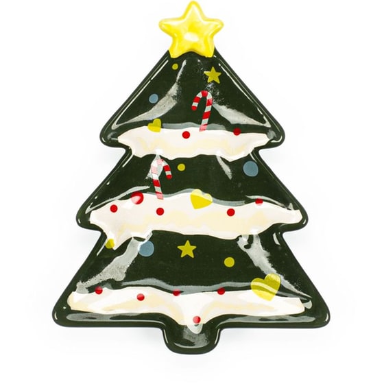 Δίσκος Κεραμικός Tri-Coastal Xmas Tree image 2
