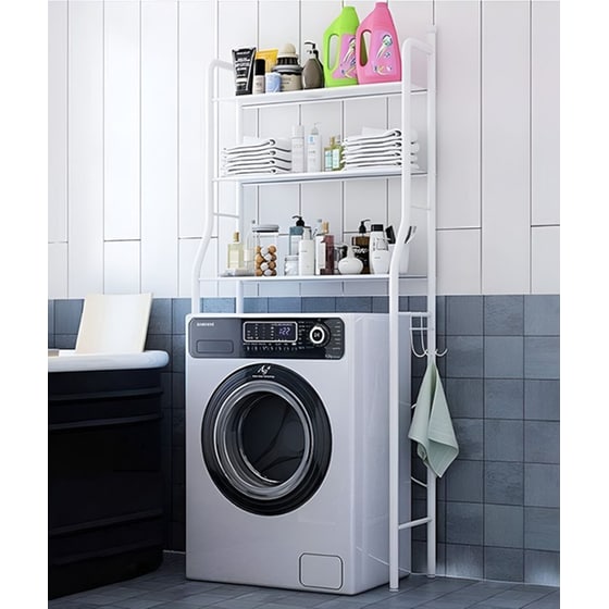 Ραφιέρα Εξοικονόμησης Χώρου 3 Eπιπέδων Για Πλυντήριο Tm-0091 image 0
