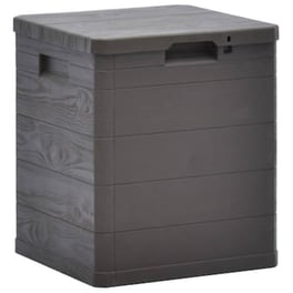 Μπαούλο Αποθήκευσης Κήπου VidaXL Πλαστικό 90 lt. 42.5x44x50 cm - Καφέ