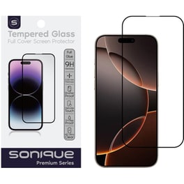 Προστατευτικό οθόνης AppleiPhone 16 Pro - Sonique Hardy Glass Premium Series HD 0.33 Mm 9h - Μαύρο