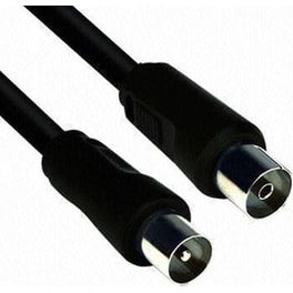 Powertech Καλώδιο Κεραίας Για Τηλεόραση Cab-v004, Pal, 1.5m Μαύρο