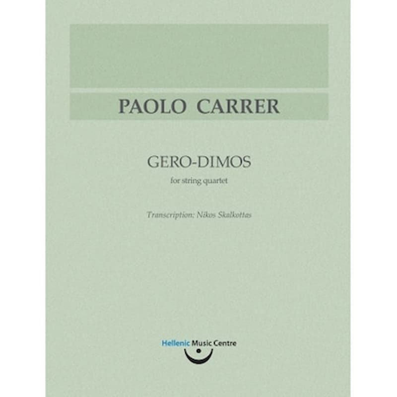 EDITION ORPHEUS Βιβλίο Για Σύνολα Edition Orpheus Paolo Carrer - Gero-dimos For String Quartet