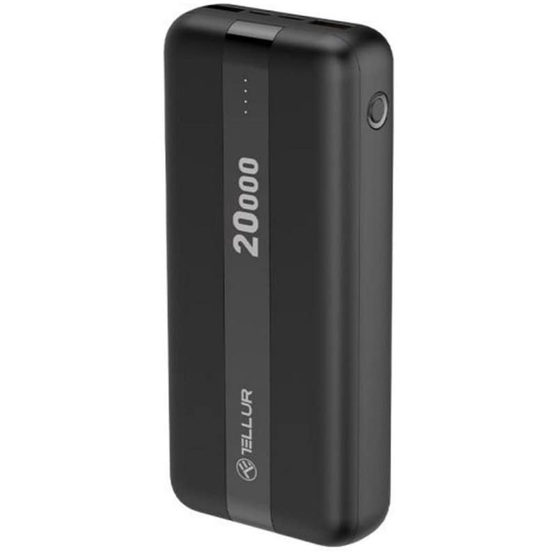 TELLUR Powerbank Tellur PBC203 20.000mAh - Μαύρο