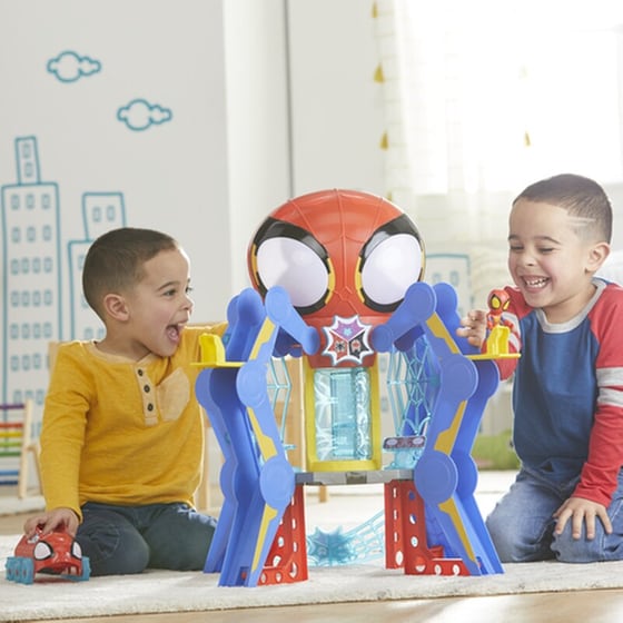 Hasbro Marvel Spidey And His Amazing Friends - Web Spinners Web Quarters (F6723) image 17
