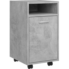 Ντουλάπι Γραφείου VidaXL από Μοριοσανίδα 33x38x60 cm - Γκρι Σκυροδέματος