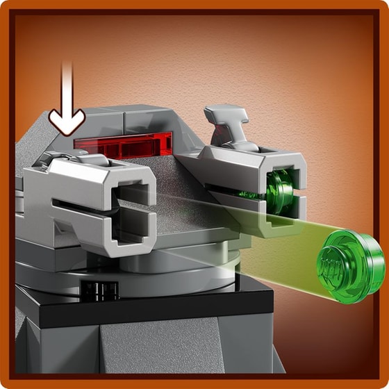 LEGO® Star Wars Paz Vizsla™ and Moff Gideon™ Battle (75386) image 7