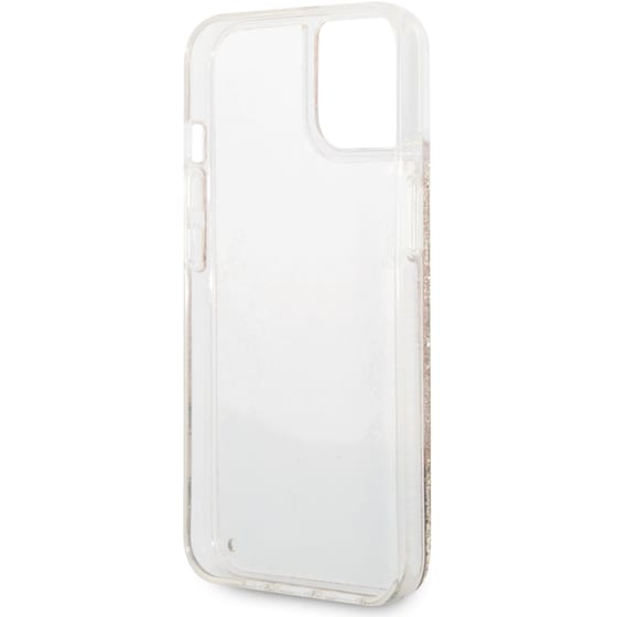 Θήκη Apple iPhone 14 Plus - Guess Liquid Glitter Paisley Gold Collection - Gold image 7